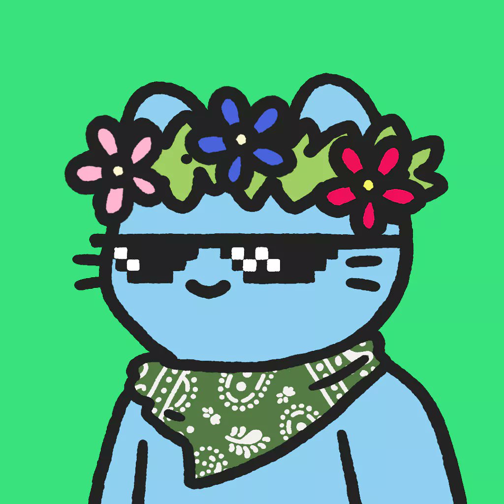Crypto_Fiendin's tweet photo. I couldn't be more excited to be the new holder of a @coolcats NFT all thanks to @TheNoundles !    If you haven't check out the community yet you're really missing out.   Thanks guys! https://t.co/x7HtNBthCW