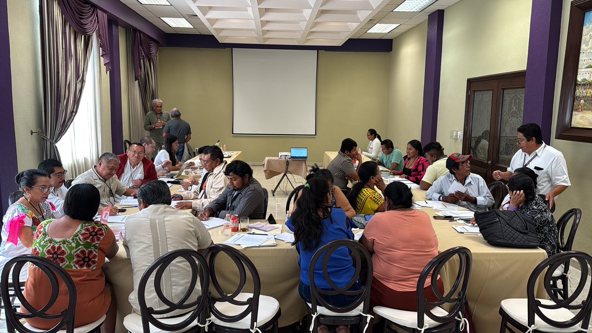 Concluye con mucho entusiasmo el Taller para la traducción del Decreto que reforma el Artículo 2 de la Constitución Federal en materia de  derechos de los pueblos indígenas y afromexicanos, celebrado el 25-26 de octubre, en Campeche. <a href="/INPImx/">INPI</a> <a href="/INALIMEXICO/">INALIMEXICO</a> <a href="/DEELAYUUK/">Adelfo Regino Montes</a>