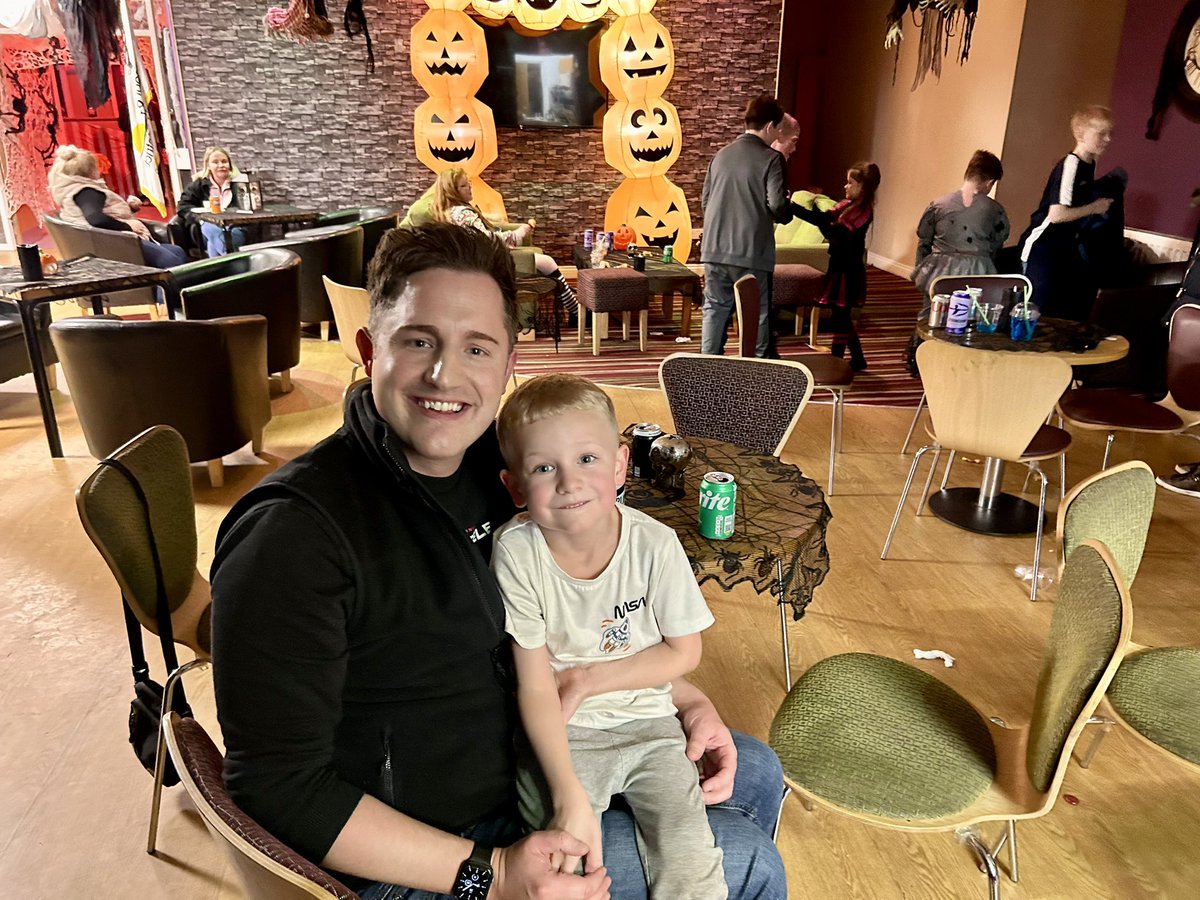 Happy Halloween 🎃 one very exhausted nephew this evening 😂