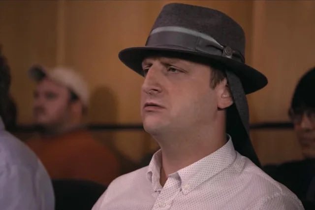 Vance watching the speech: