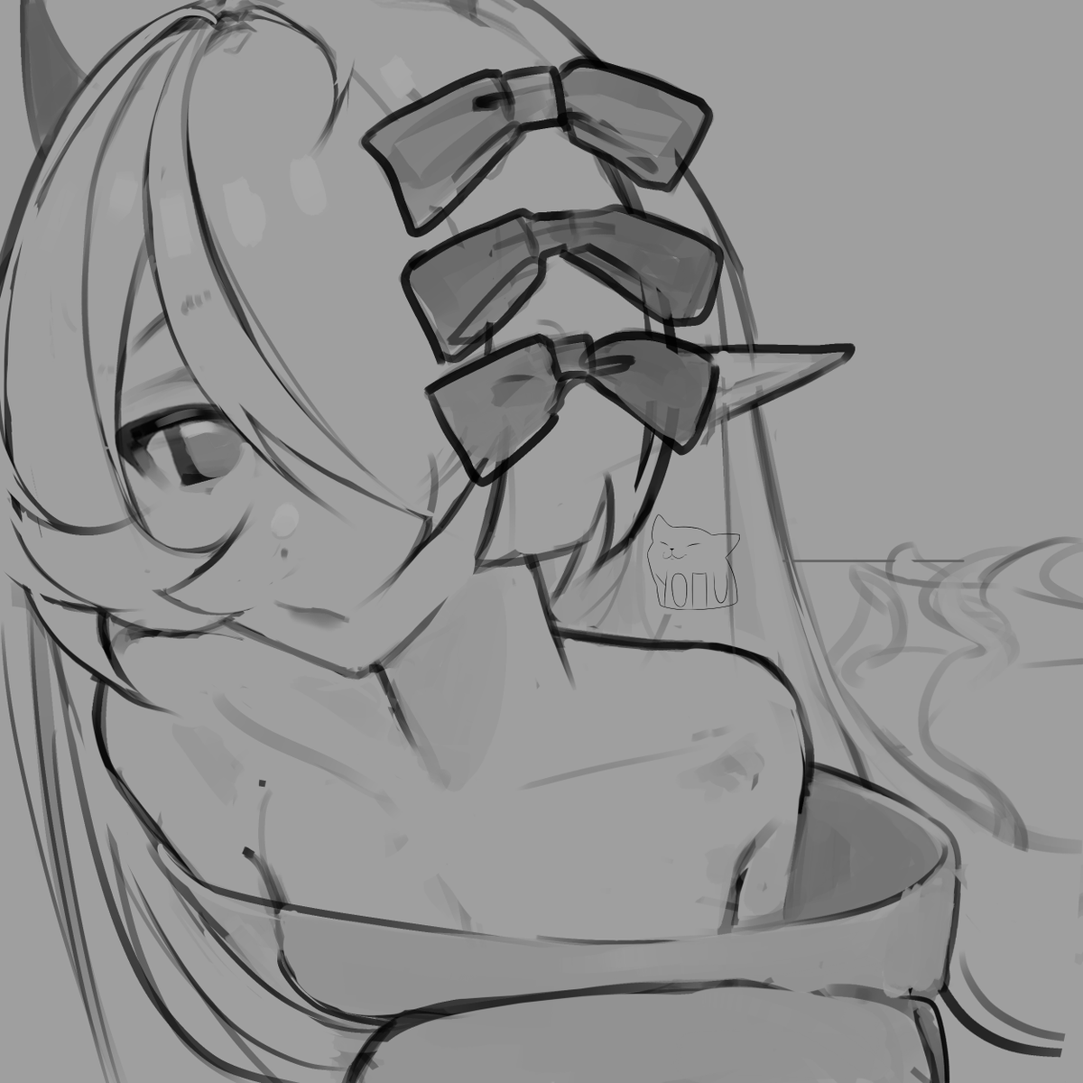 yorumiin1's tweet photo. 🤍『ART RAFFLE 』🤍

 Prize is a doodle that i'll  surely color!   

To enter:  
• Follow
 • like+retweet 
• reply with your OC/Vtuber (optional)   

ends Nov 4st! 

#art  #artraffle #doodleart https://t.co/Qux5YdakW5