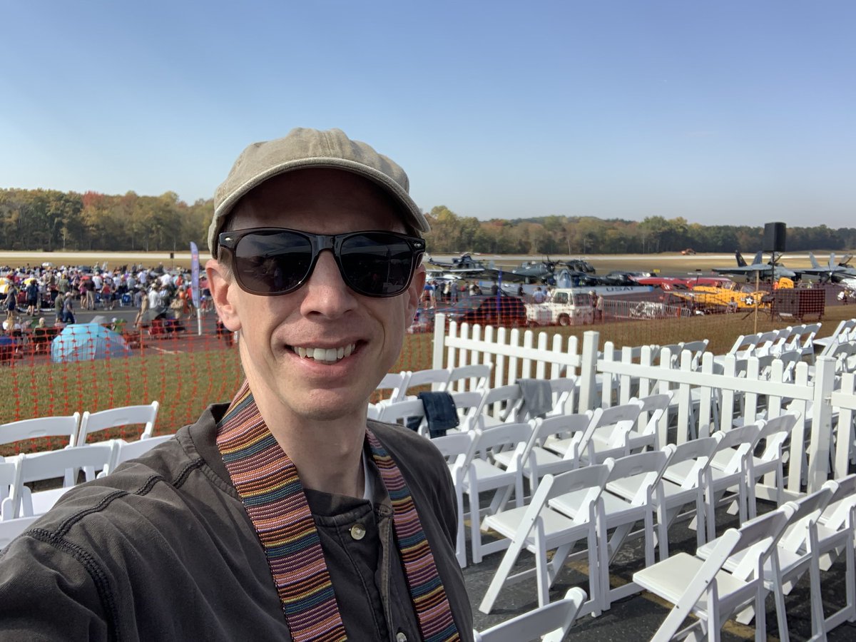 Got upgraded to VIP section at today’s Atlanta Air Show.