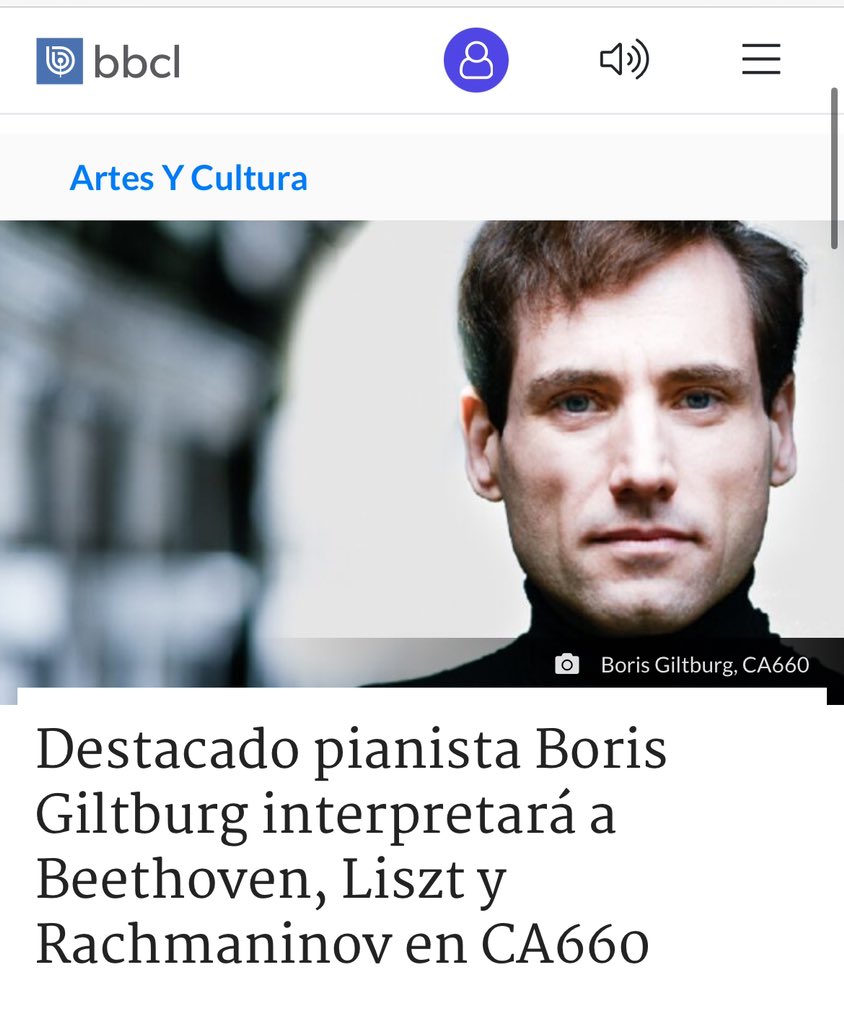 El regreso de Boris Giltburg en radio Bio Bio <a href="/biobio/">BioBioChile</a> @Radio_BioBio