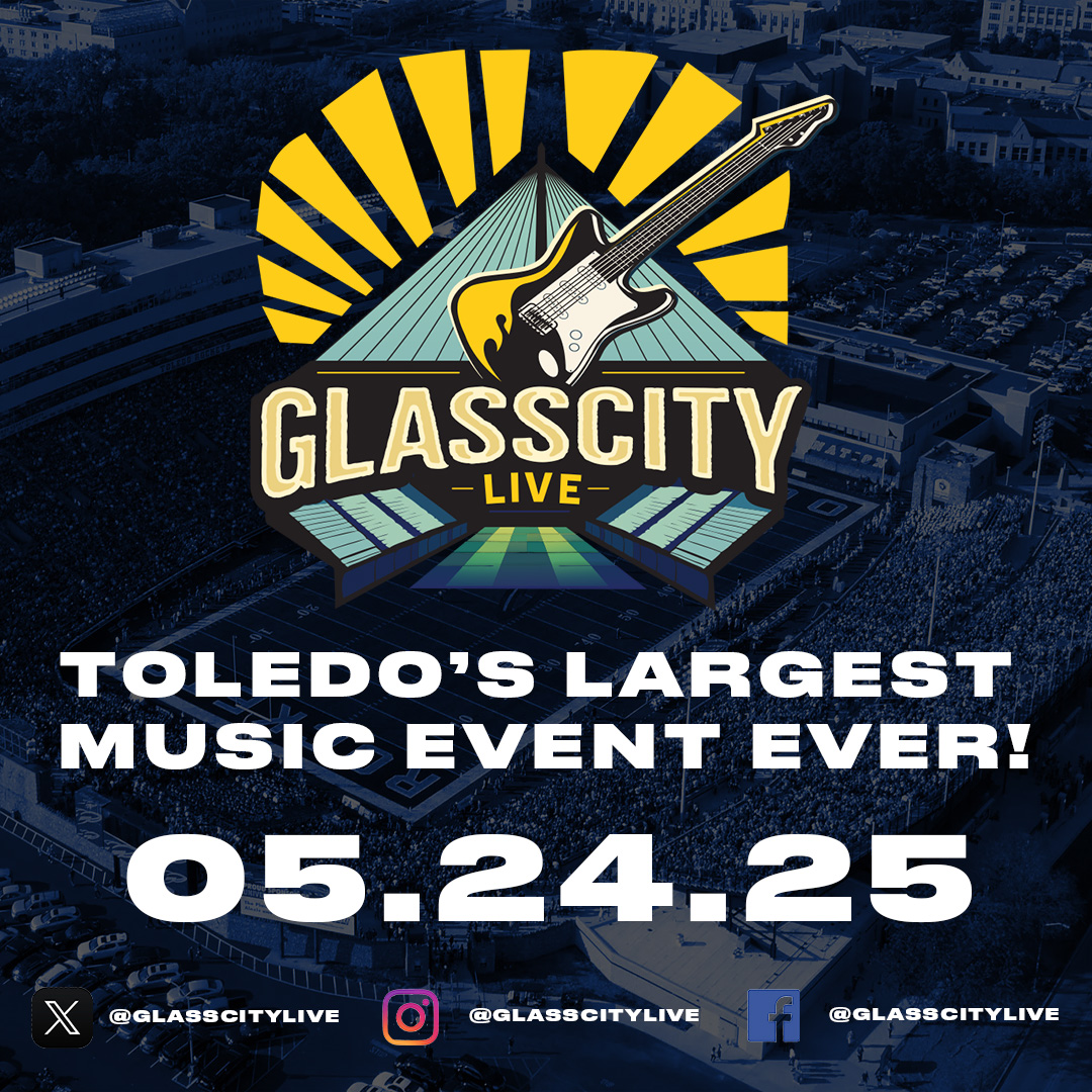 GlassCityLive's tweet image. “Introducing Toledo’s newest and largest annual music event only at Glass Bowl Stadium at the University of Toledo!
 
For more information and to sign up for our mailing list, please visit GlassCityLive.com!”