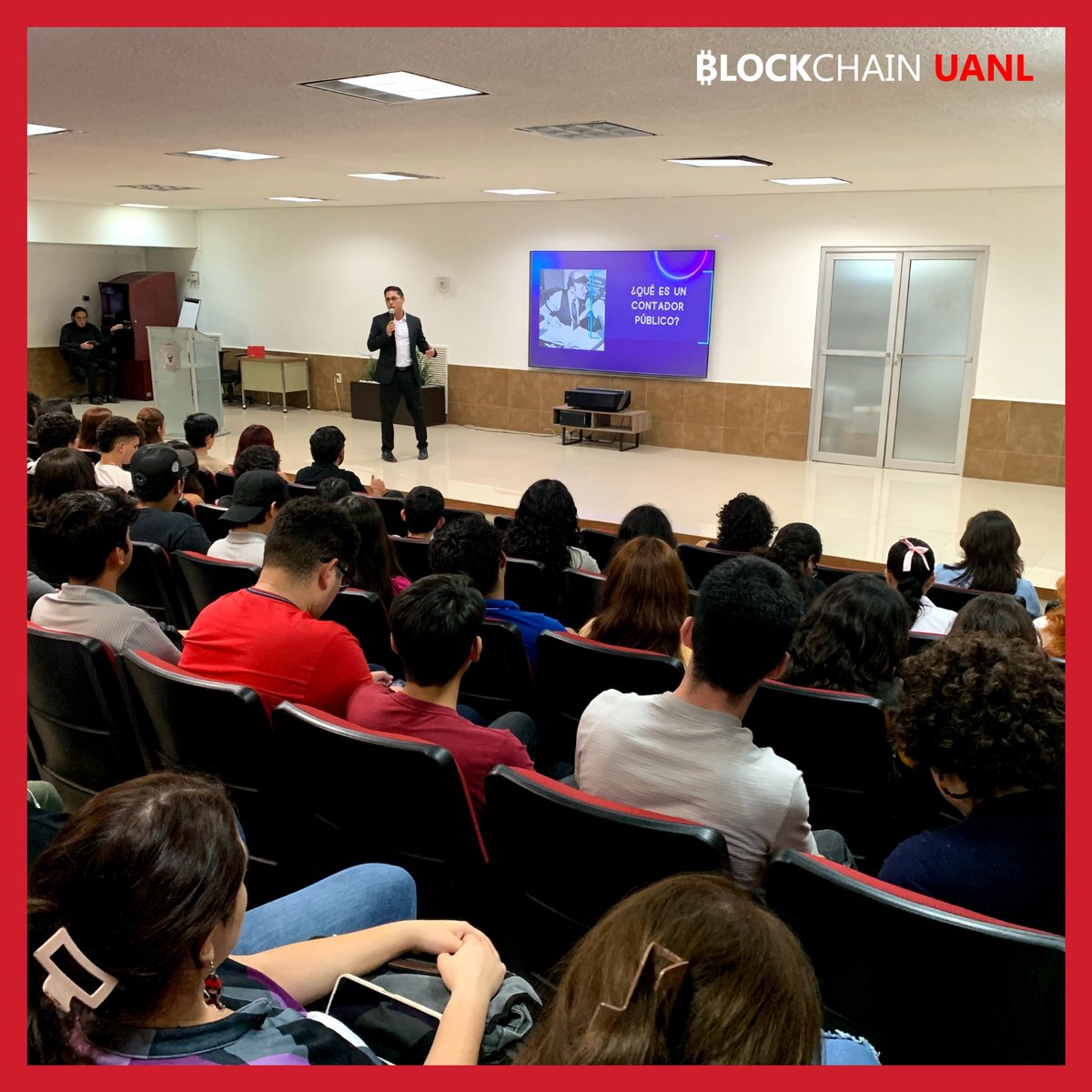 Blockchain UANL tweet media