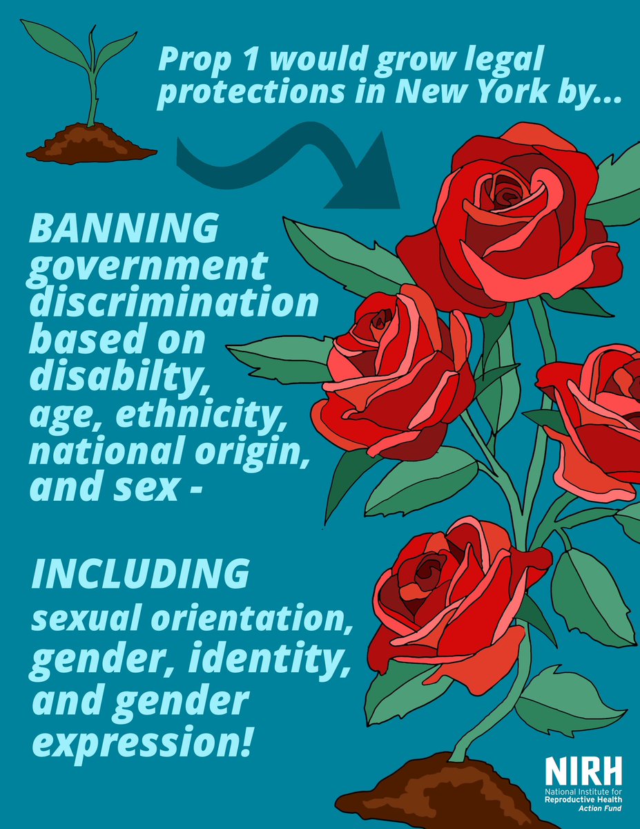 Voting for #Prop1 = making New York a safer place! From codifying abortion care, to adding protections for pregnant people, to banning sex discrimination - Prop 1 is here to ensure New Yorkers are protected. Flip your ballot over and vote #YESonProp1!