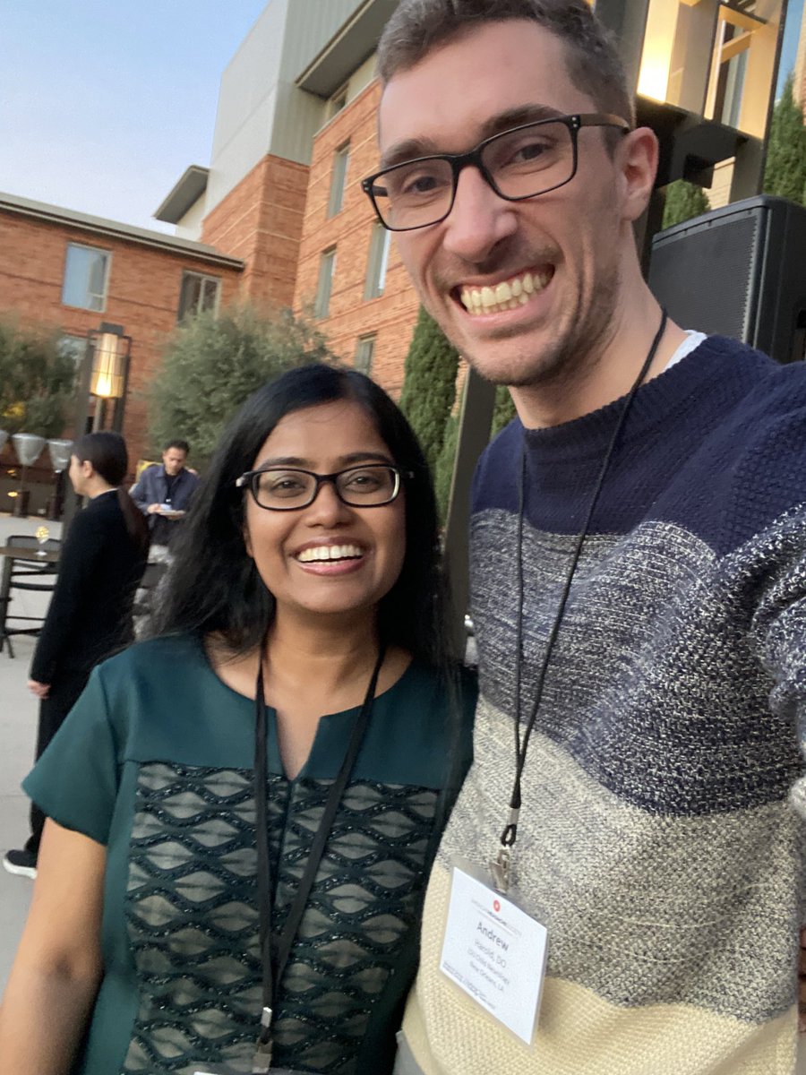 Our PGY-3, Andrew, is having a great time at the American Headache Society resident education program this weekend in Los Angeles! 🧠