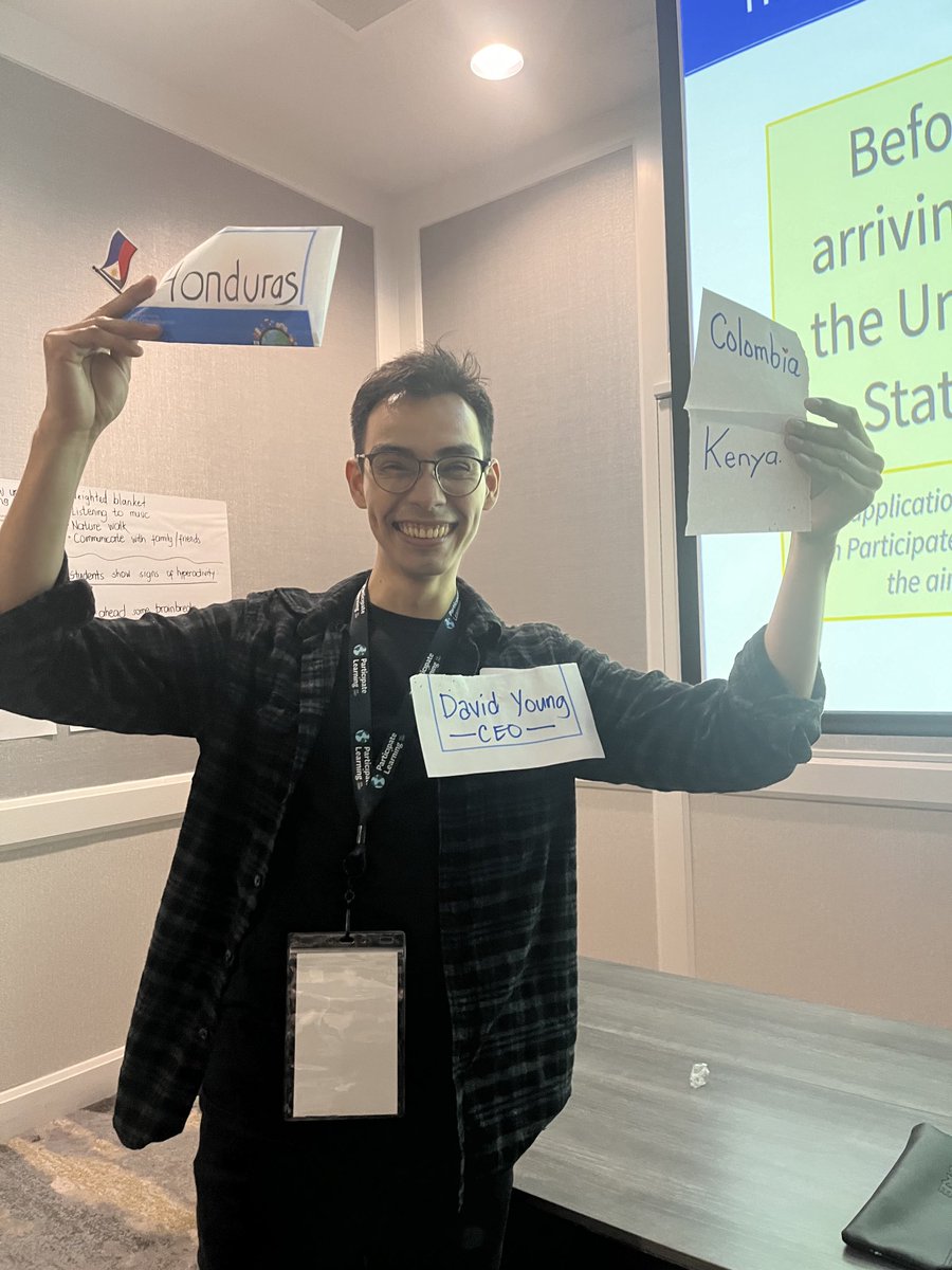 Watch out ⁦<a href="/davidb_young/">David Young</a>⁩!! 👀We had a pretty good impression of your country roll call today. 🇯🇲🇵🇭Shoutout to the AMAZING ATs in VA during #PLOrientation2024 ⁦<a href="/ParticipateLrng/">Participate Learning</a>⁩