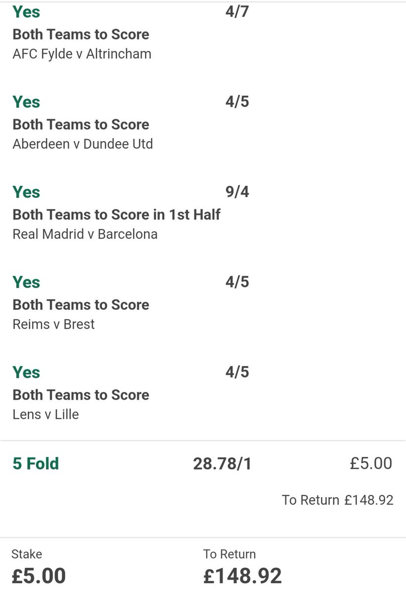 Degenerate_Pod's tweet photo. Evening bet

Odds 28/1 

Stake 1 point https://t.co/zp0yJiAPzP