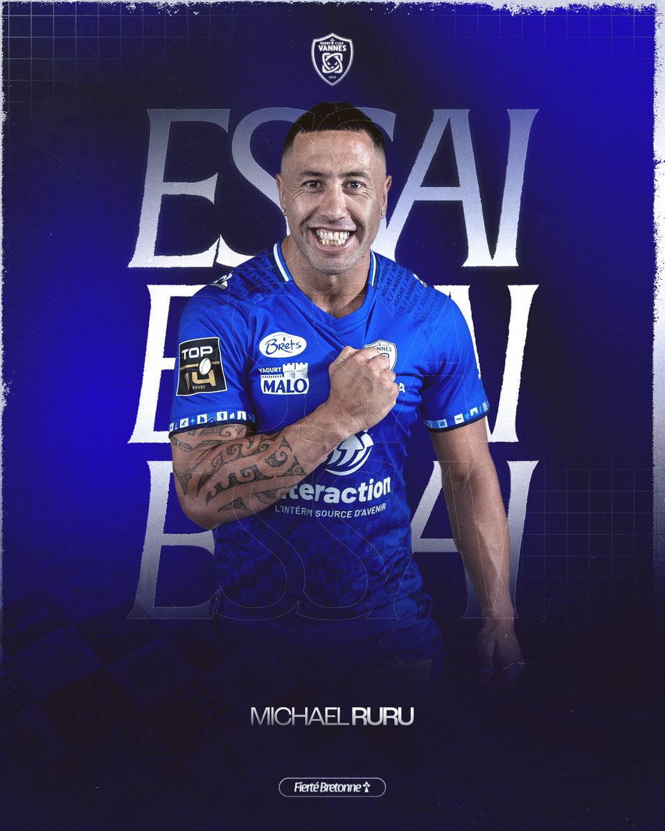 ⏱ 61' 𝐑𝐂 𝐕𝐚𝐧𝐧𝐞𝐬 32-21 𝐂𝐚𝐬𝐭𝐫𝐞𝐬

Nos avants répondent présents cet après-midi et après un gros ballon porté c'est Mike Ruru qui signe son retour par un essai. 

#FiertéBretonne