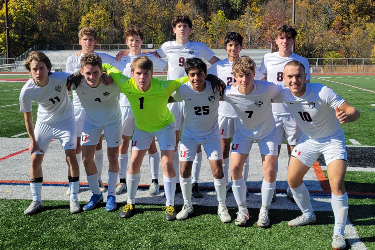 USCHSsoccer's tweet photo. Starting XI for the WPIAL 4A Quarterfinals against Fox Chapel. GAME TIME!!
#uschssoccer #fourteensixfour #GoPanthers #itstimeforUSc #getbettereveryday @USCSST https://t.co/xeh2dxcgEA