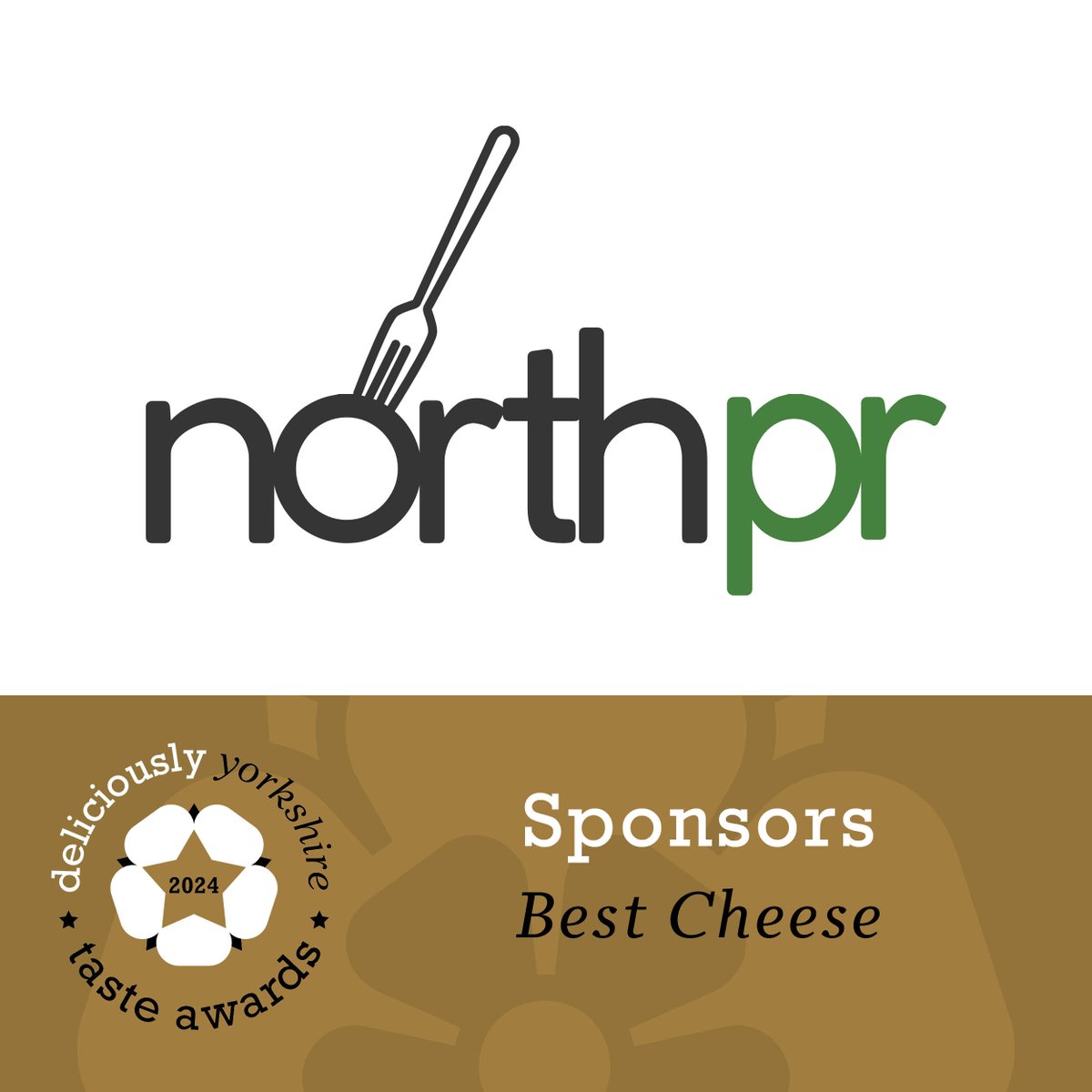 Introducing <a href="/NorthPRUK/">North PR - food & drink PR agency</a> sponsors of the Best Cheese Category at this year's Deliciously Yorkshire Taste Awards.

Find out more about all our Taste Awards sponsors here:
deliciouslyorkshire.co.uk/sponsors-2024/

#dy #deliciouslyyorkshire #tasteawards24 #yorkshirefoodanddrink