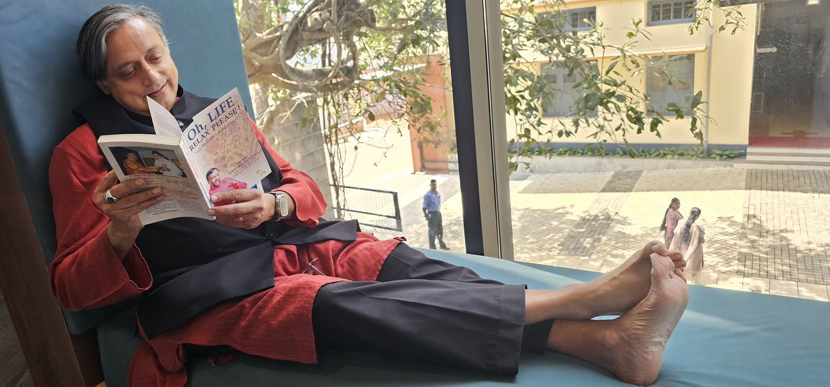 ShashiTharoor's tweet image. Visited the most amazing library I have ever stepped into after a lifetime of visiting libraries around the world. This was at St Joseph’s College (autonomous), Devagiri, a NAAC++ accredited institution which has just renovated its college library to produce one of the most…