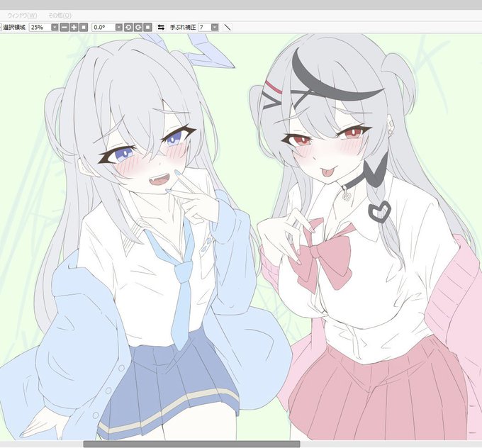 冬コミに向けて描いていくぞ………‼︎ 