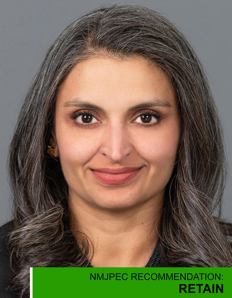 Judge Asra Elliott’s scores were mixed. Attorneys praised her for attentiveness, impartiality, and fairness to self-represented parties but somewhat lower in legal knowledge and communication. Court staff rated her highly. bit.ly/3zPeKgl