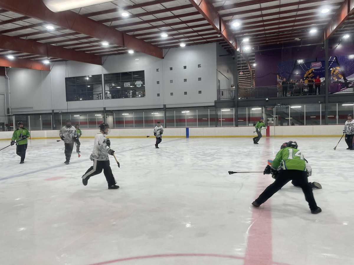 Underway in Erie! Head to the site for live scores &amp; standings updates: pghbroomball.weebly.com/tournament-res… #broomball