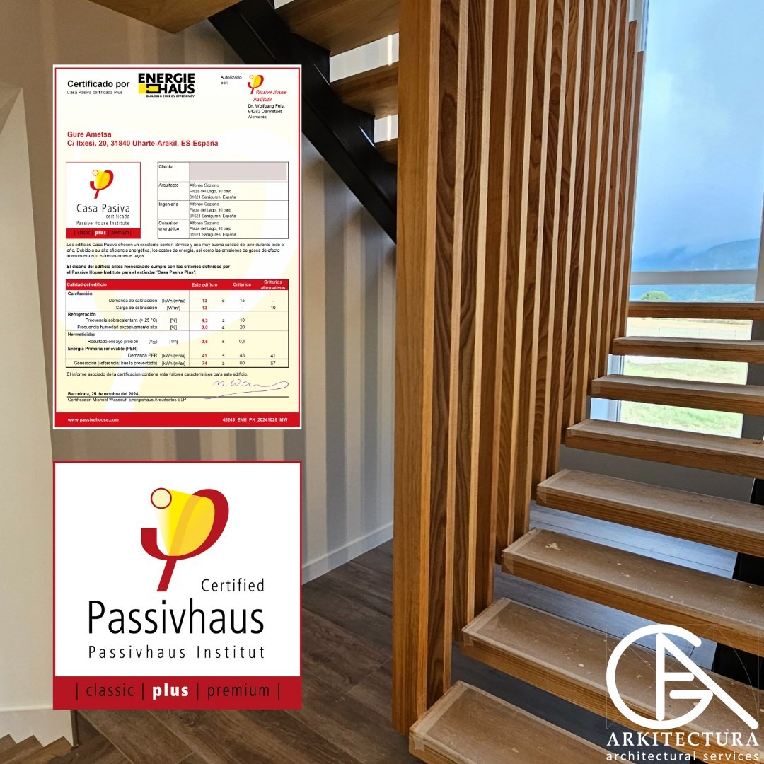 Casa GureAmetsa
Rehabilitacion integral Passivhaus Plus.
Uharte-Arakil, Navarra 

vivienda terminada  y certificada Passivhaus Plus. 

GA-ARKITECTURA  
arquitectura &amp; passivhaus
GA-ARKITECTURA.COM

#EficienciaEnergética #HogarSostenible
#arquitectura #arquitecto #passivhaus