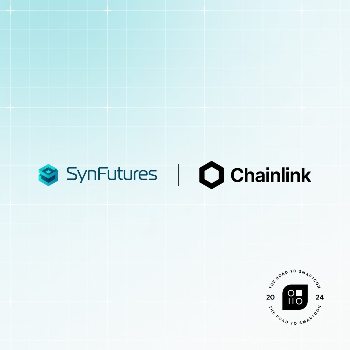 SynFuturesDefi has integrated #Chainlink Price Feeds on @base to help  secure markets around BTC, DEGEN, weETH, & wstETH. Price Feeds level up the  reliability of SynFutures, which recently passed $20B in trading