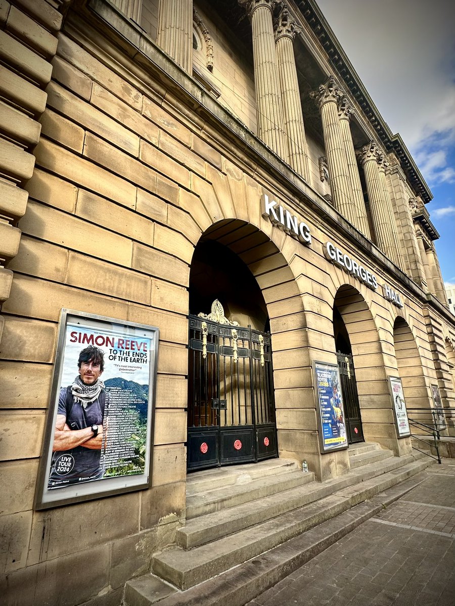 simon_reeve's tweet photo. I’m back on tour! #Blackburn tonight @KingGeorgesHall and then on across the country… Or at least to the venues that have a spare night to fit us in - so apologies if I don’t make it to somewhere near you. 
More info in bio 
@No_Third_Ents https://t.co/hmJgakBTIR