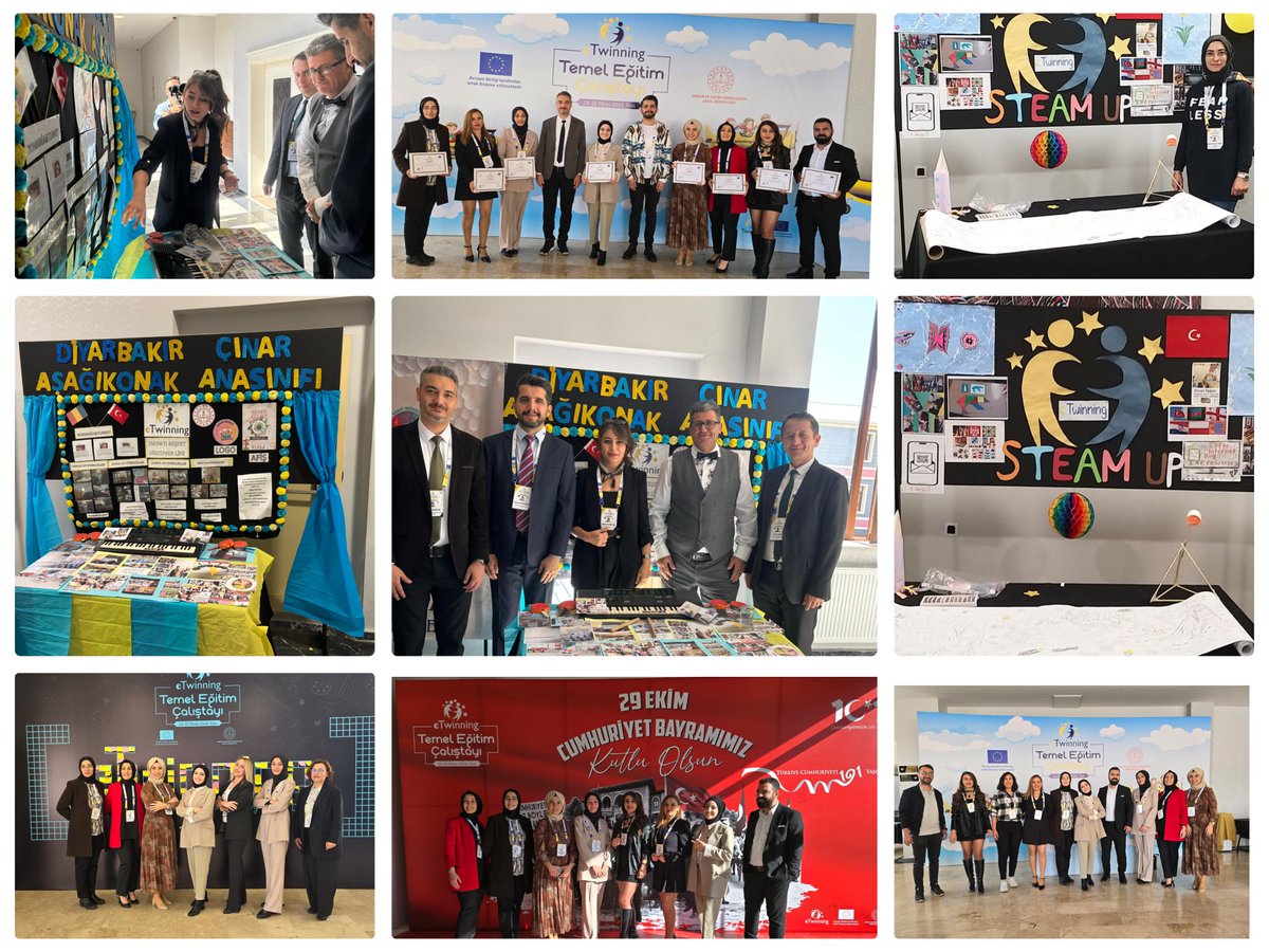 💫Yenilik ve Eğitim Teknolojileri Genel Müdürlüğü eTwinning Türkiye Ulusal Destek Servisi tarafından 23-25 Ekim'de Van ilinde gerçekleştirilen "eTwinning Temel Eğitim Çalıştayı tamamlandı.

Çalıştayda ilimizi temsil eden;⤵️

<a href="/tcmeb/">Millî Eğitim Bakanlığı</a> <a href="/mebyegitek/">Yenilik ve Eğitim Teknolojileri Genel Müdürlüğü</a> 
<a href="/vali_zorluoglu/">Murat Zorluoğlu</a> <a href="/Murat4Kucukali/">Murat Küçükali</a>