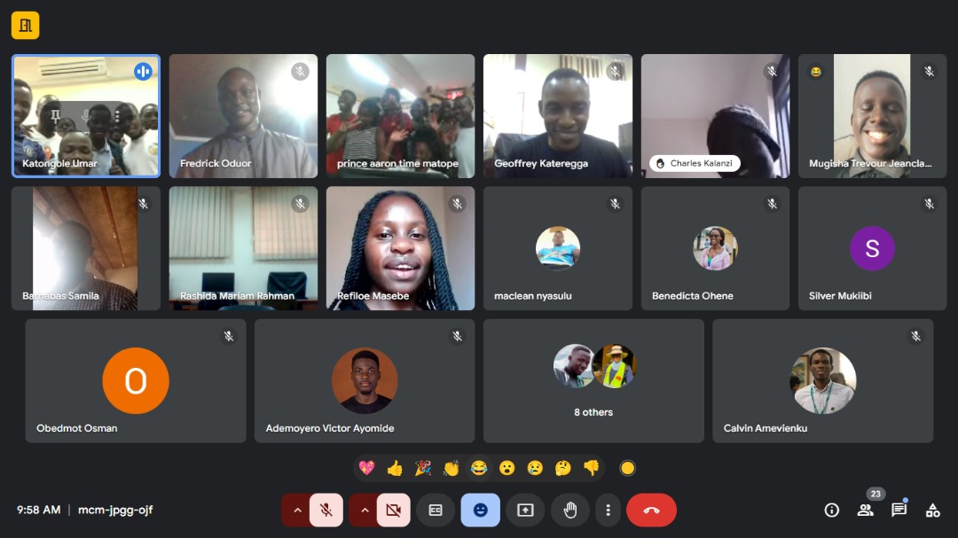 CMenttor's tweet photo. Earlier today, I joined fellow @youthmappers chapters at the Inter-University Mapathon across Africa. It was a pleasure meeting new faces and personalities. Big ups to @GeoYouthmappers
for putting this together. Great stuff
#InterVarsityMapathon https://t.co/EhIhTCo4f5