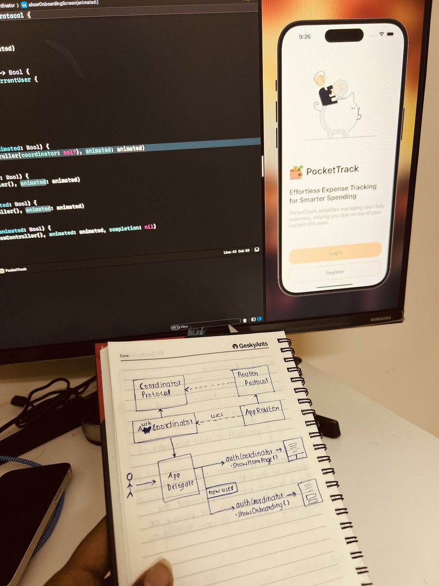 Just implemented the Coordinator pattern for authentication in my personal project :)

Really helps you decouple ViewController flow logic from your UI.

Ps. I am following the MVVM-C architecture here!