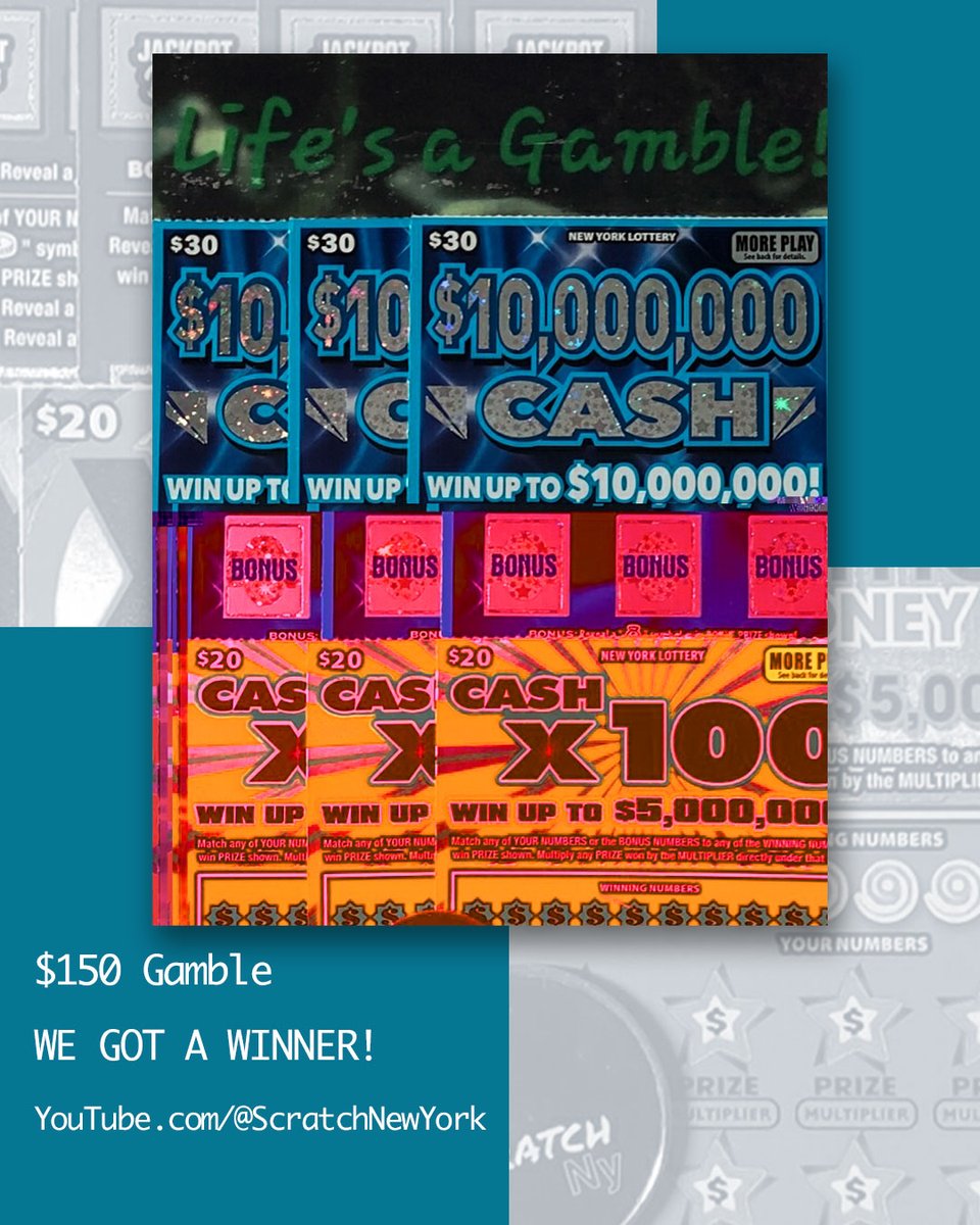 ScratchNewYork's tweet photo. Check out our latest gamble! Epic! https://t.co/enMcndrhjB

#nylottery #lotteryscratchers #scratchtickets #scratchticket #scratchcards #lotteryticket #scratchoff #scratchers #gambling #multiplier #scratchoffcards #scratchofftickets #scratchoffwins #winner #lotterywinner #lucky https://t.co/yKBmvZYLGF