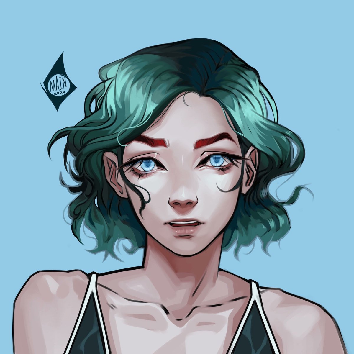 MShengraben's tweet photo. Nerine/Нерине/네리네
Гг комикса "Граница дождя"

#comics #characterdesign #portrait #character #therainofedge #art https://t.co/3zyQYcnvry