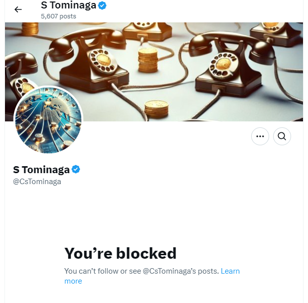 TonyDotX's tweet photo. How did I get blocked on Craig Wright's new account? I haven't said one word to him, posted anything in reference to him, or made any comments. I was saving my response for the optimal time and when I went to check in on him today, I was blocked π
#BSV #BSVIsNotBitcoin #Bitcoin #CraigIsNotSatoshi
