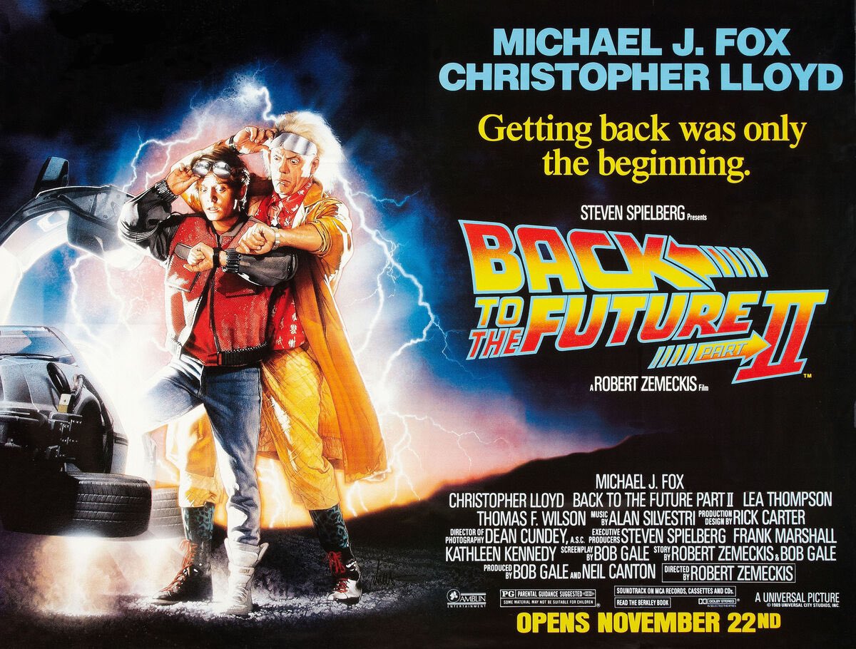 indieimmy's tweet image. #NowWatching at @cineworld starring Michael J. Fox and Christopher Lloyd in #BackToTheFuturePart2 directed by Robert Zemeckis.