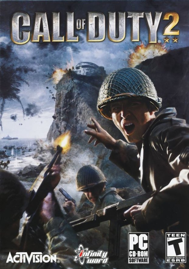 ww2turkiye's tweet photo. 19 yıl önce bugün: Call of Duty serisinin efsaneler arasına giren ikinci oyunu çıktı. https://t.co/1vnYfSbKn9