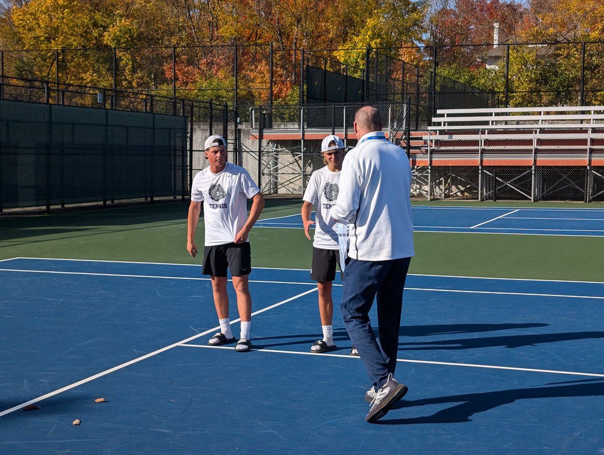 It's been a  great run from these two sophomores.  We lost 4-6, 3-6 to Jasper in the semi-finals.  History made.