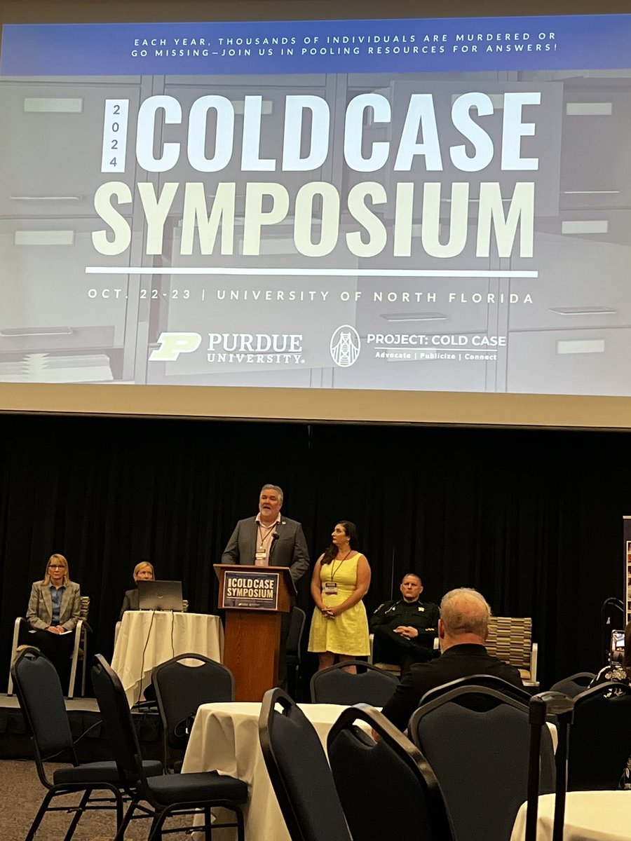 grrrlcharlie's tweet photo. Just a few early pictures from @case_symposium hosted by @projectcoldcase and Purdue University. https://t.co/DftmKQpJIp
