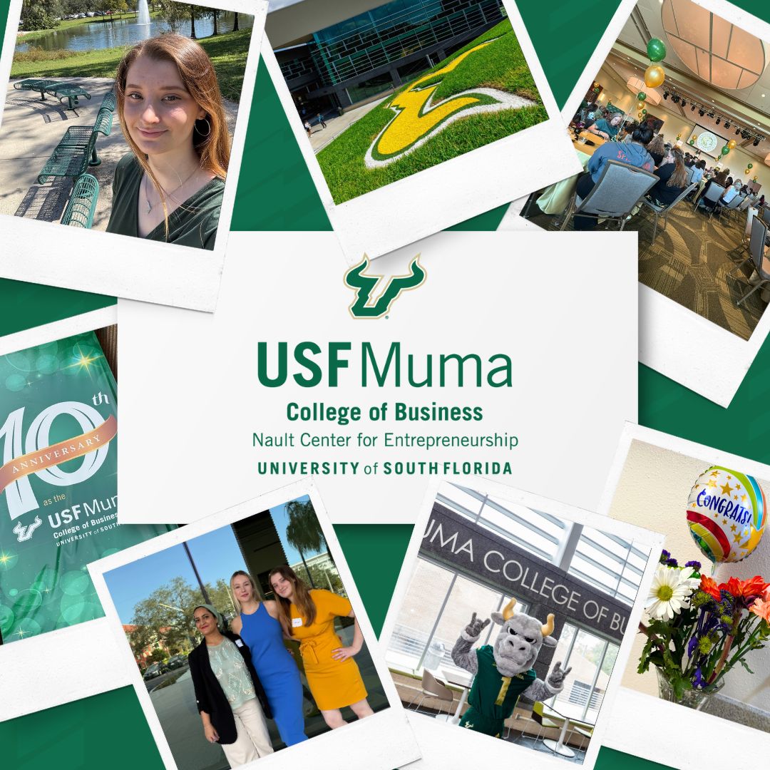 ThePeppSquad's tweet photo. What an incredible first week as Communications &amp; Marketing Officer at the Nault Center for Entrepreneurship, @USFMuma!

As a Tampa native and USF alum (’22), I’m honored to help advance higher ed here in Florida, and to be a part of such an impactful institution. #GoBulls 💚💛🐂 https://t.co/jbRtv9xoHJ