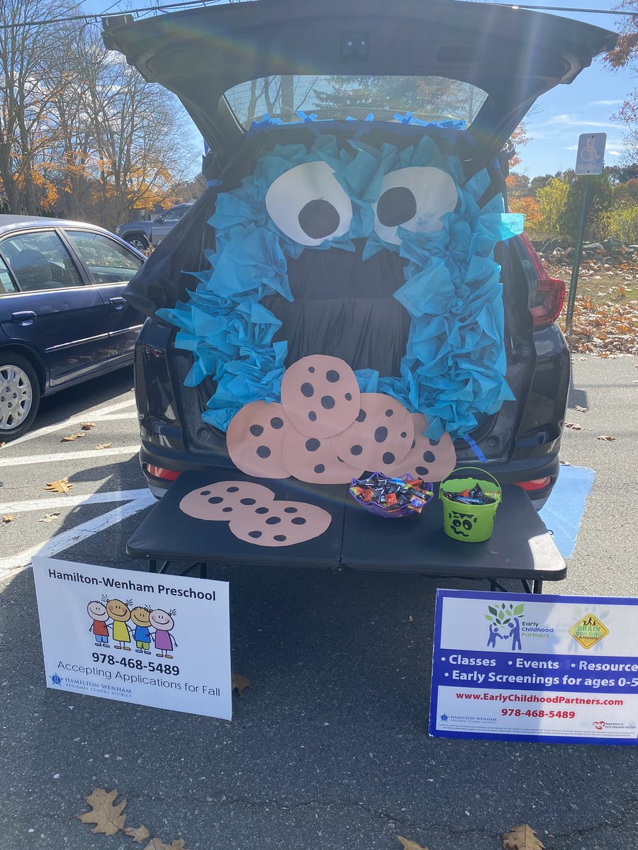 We can’t wait to see you at Pumpkinfest Trunk or Treat 1-3p today at Patton Park in Hamilton !!  

#EarlyChildhoodPartnersCFCE #EEC #CFCE #manchesterbythesea  #manchesterma  #essexma #hamiltonma #wenhamma