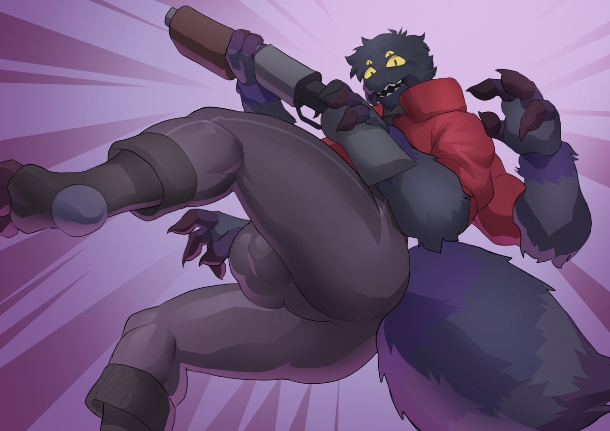 This space pirate is packing heat in more ways than one.
Awesome commission of my spider OC Rocke by <a href="/idrysse3/">idrysse</a>  Thanks again!