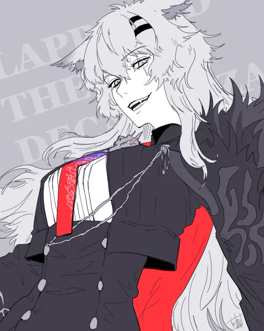 異格ラップランド。Lappland the Decadenza#アークナイツ #Arknights #明日方舟 