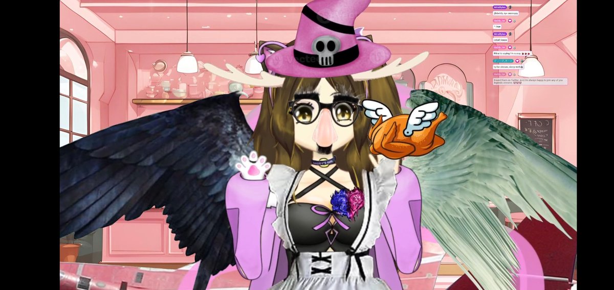 itsminggu's tweet photo. @ciernaVT I don't have any spicy but I definitely have something eye catching 😁

Normal VS Halloween costume (From chat). https://t.co/CpglNJaS0o