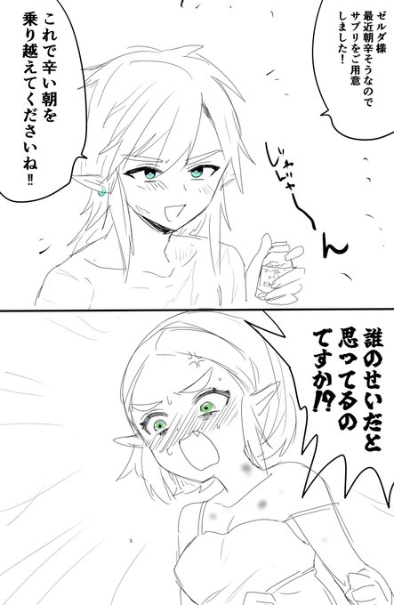 朝にサプリくれるリンク君
同じようなネタばっか描いてごめんナス 