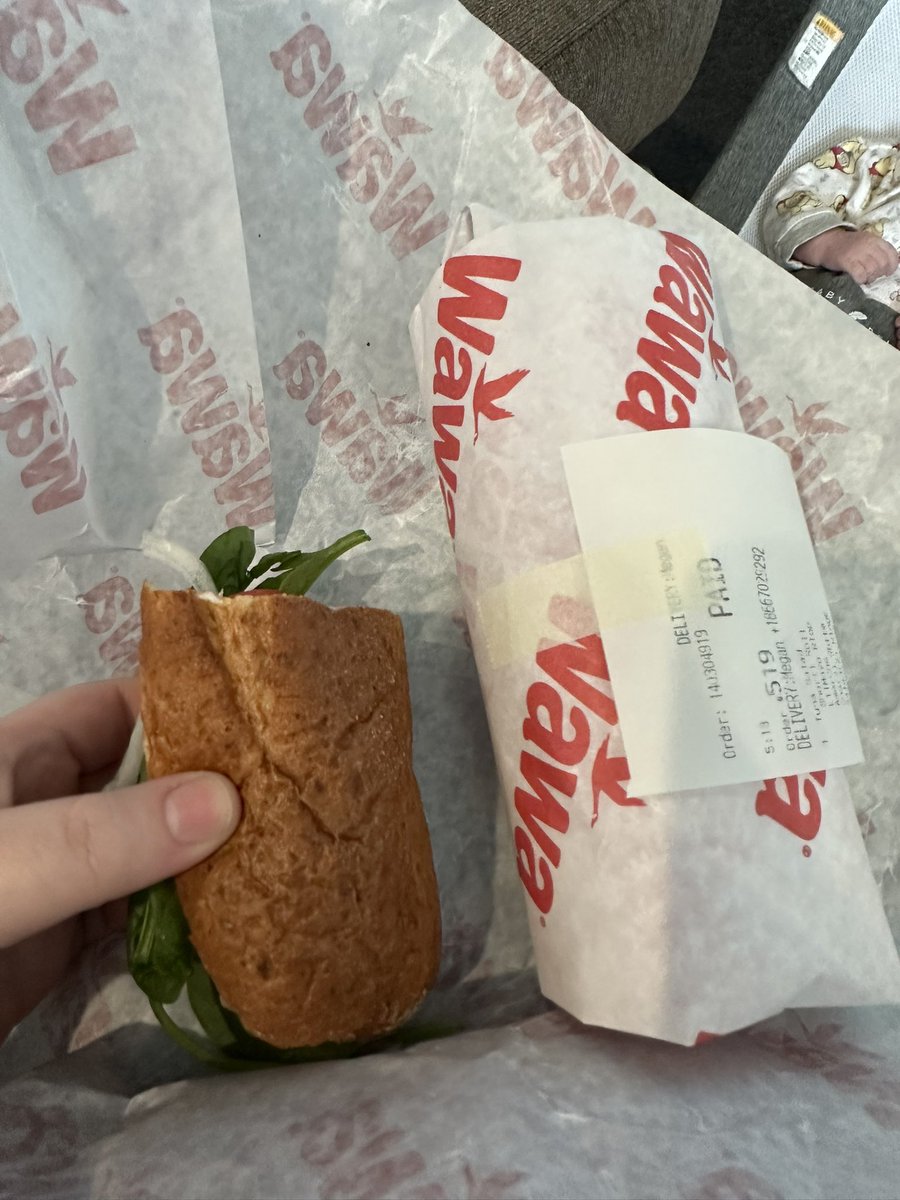 mwh1129's tweet photo. What’s the deal, @Wawa ?! Why are these two sandwiches (both “shorti” size) so different? We paid the same and mine is half the size! #RippedOff #StillHungry #Disappointed https://t.co/2XnVl9R0pY