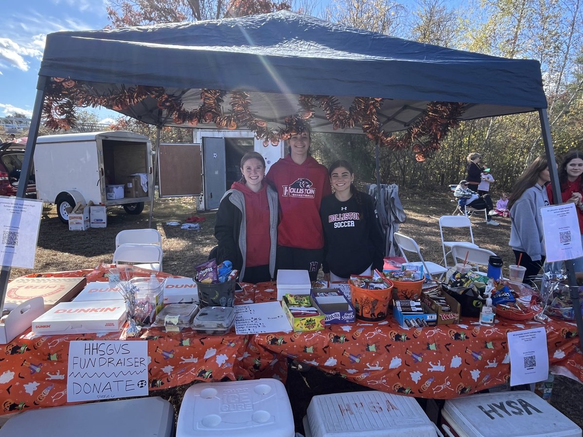 HollistonHSGS's tweet photo. Thank you to all the generous ⁦@Holliston_HYSA⁩ families who supported us at Spookerfest! 🎃 https://t.co/xg3rlGUqfH
