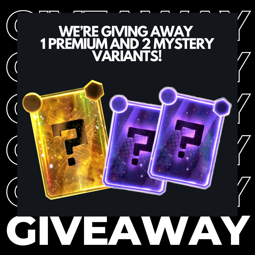 bootmanmstz's tweet image. 📢GIVEAWAY TIME📢

In honor of Snap's birthday, @MARVELSNAP hooked me up with some mystery variants to giveaway.

We'll pick 3 winners

To enter:
✅Follow, like, retweet
✅Leave a comment with a pic of your favorite variant