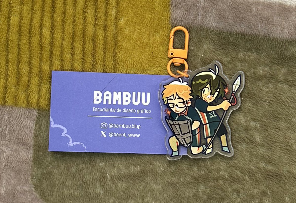 No podía irme sin cosas de Haikyuu!! El día que no compre cosas de Tsukki y Yamaguchi, ese día habré perecido
Bellísimo poster por <a href="/LaylaRedfox/">Lay ⚡️| Semi-hiatus</a> 
Llaverito Tsukkiyama💞 por <a href="/beent_www/">Beent</a>