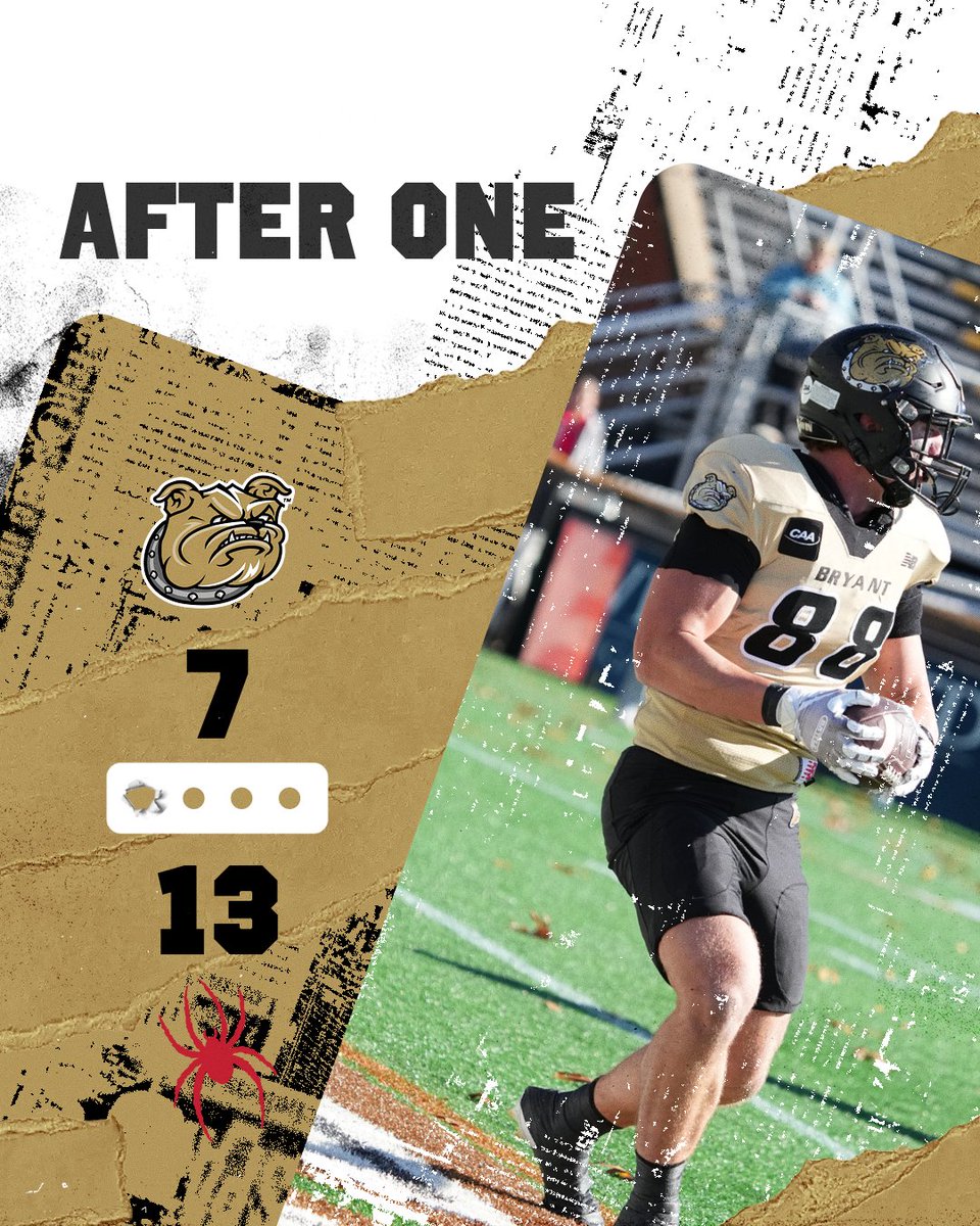 BryantUFootball's tweet photo. Score after 1. https://t.co/QBsEWn3dW0