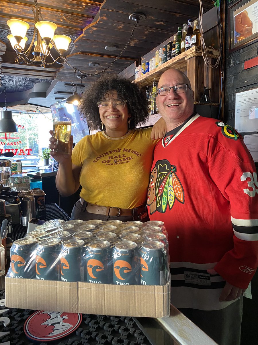 35th delivery to Ambassador Pizza? Break out the old #35 jersey. Great pizza and amazing staff like the incomparable Tess