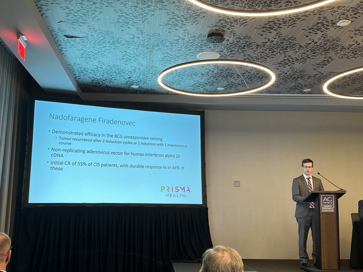 Gabriel Fiscus (@gabefiscus) on Twitter photo <a href="/prisma_uroonc/">Prisma Health Fellowship in Urologic Oncology</a> fellow Nick Noble giving an update on high impact bladder cancer articles of 2024. <a href="/UroOnc/">Society of Urologic Oncology</a> <a href="/RyanWerntzMD/">Ryan Werntz</a> <a href="/prisma_uroonc/">Prisma Health Fellowship in Urologic Oncology</a> fellow Nick Noble giving an update on high impact bladder cancer articles of 2024. <a href="/UroOnc/">Society of Urologic Oncology</a> <a href="/RyanWerntzMD/">Ryan Werntz</a>