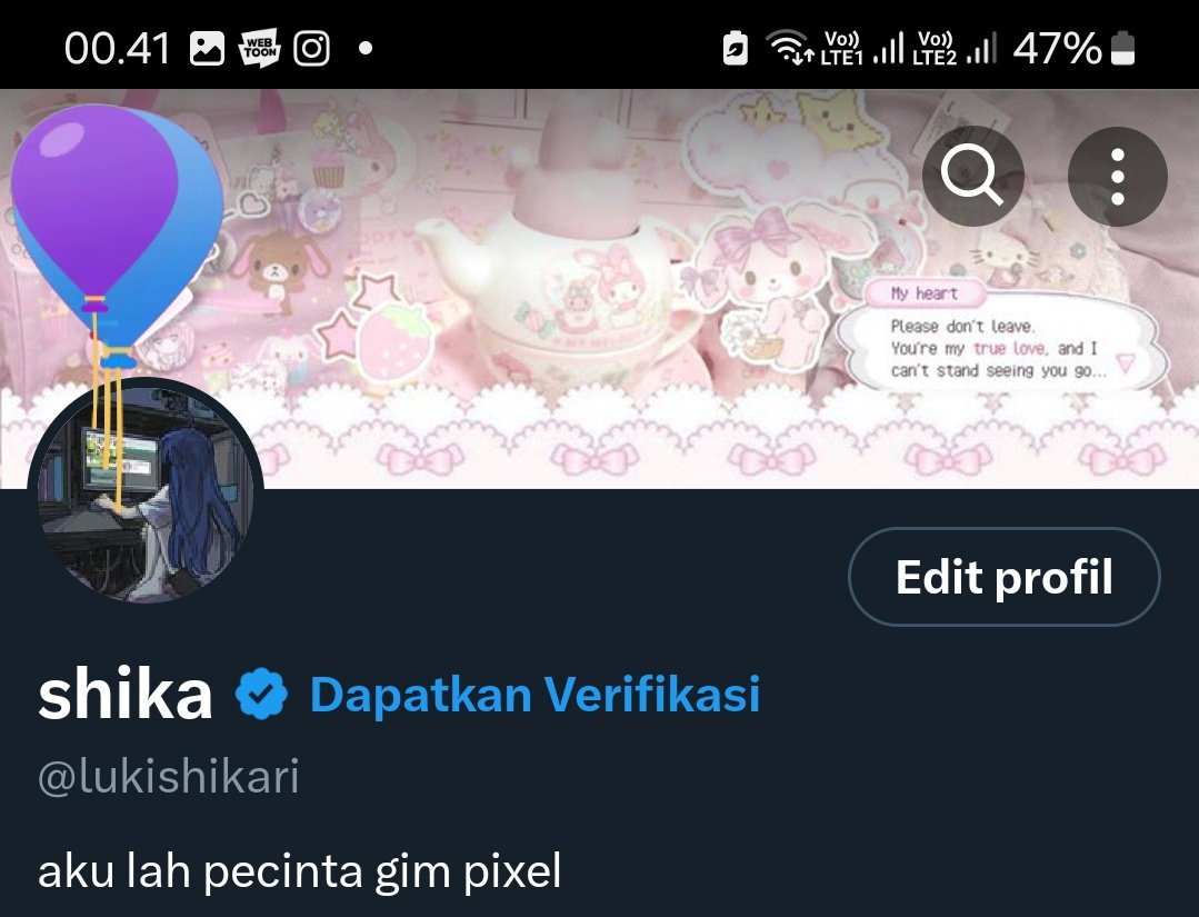 oneoftheum's tweet image. ada balon