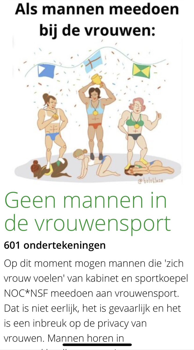 600 handtekeningen binnen 24 uur!

Gelukkig zijn er veel mensen die eerlijke en veilige sort voor vrouwen. 

Teken ook!

petities.nl/petitions/geen…