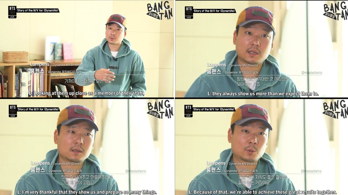 cestlavie9090's tweet photo. Pdogg: @BTS_twt are artists who sincerely love music.

Lumpens : They always show more than we expect. Because of that we're able to achieve great results.

Son Sung Deuk : It goes further than pride now. I really respect them as artists.

🔗: https://t.co/PQO9lQGJXD https://t.co/ulPWEArQc2