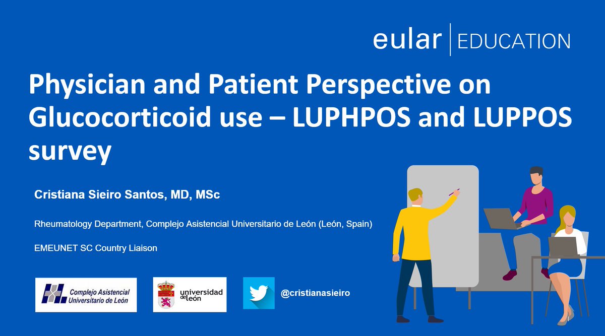 cristianasieiro's tweet photo. 🌍Thrilled to have been a part of the 75 years of steroid treatment discussion at the 4th #EULAR Autumn Course Days 2024 in Amsterdam 🎓
📅Exciting insights from the #LUPHPOS and #LUPPOS surveys, highlighting both physician and patient perspectives on GCs use in #SLE🦋 https://t.co/3NIxLyI5hm